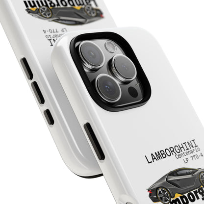Black Lamborghini Centenario LP 770-4 PHONE CASE