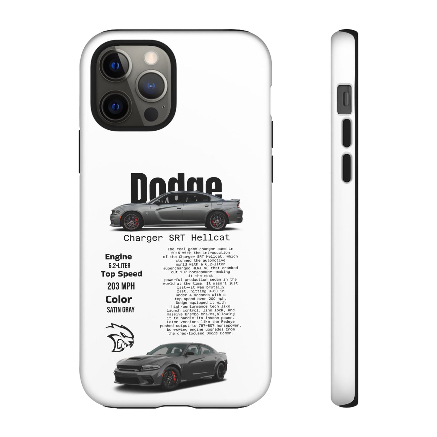 Dodge Charger SRT Hellcat Phone Case