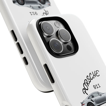 Porsche 911 Phone Case | Tough Cases for Car Enthusiasts, Gifts for Birthdays, Adjustable-Fit, Trendy Accessory, Unique Design