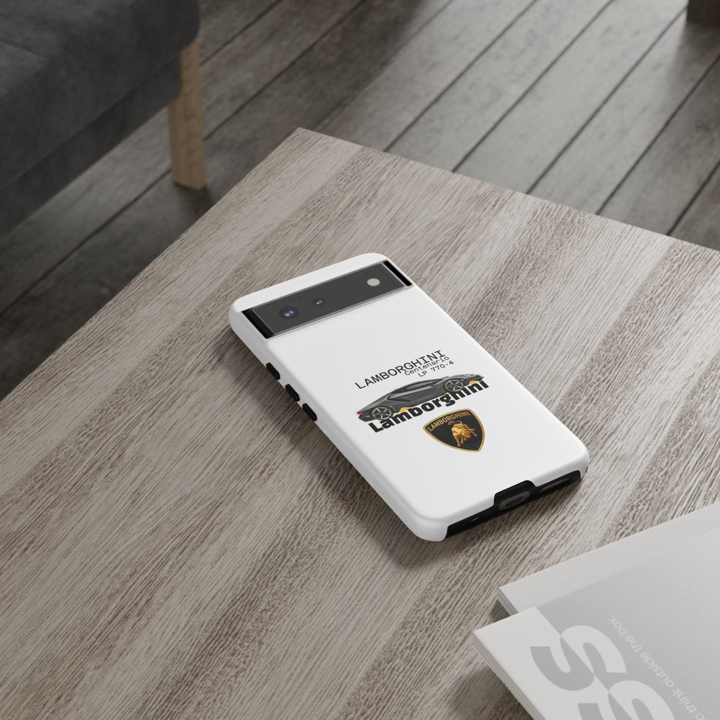 Black Lamborghini Centenario LP 770-4 PHONE CASE