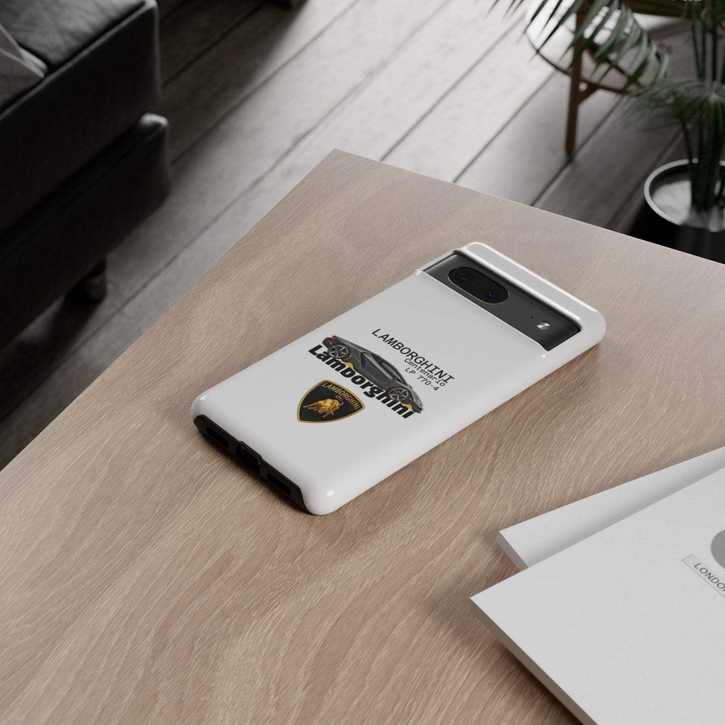 Black Lamborghini Centenario LP 770-4 PHONE CASE
