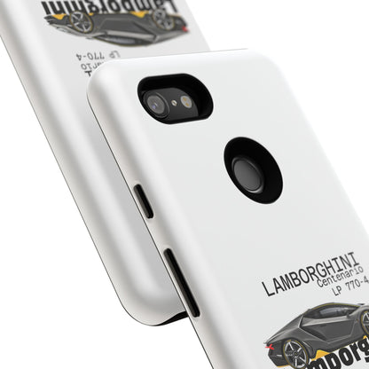 Black Lamborghini Centenario LP 770-4 PHONE CASE