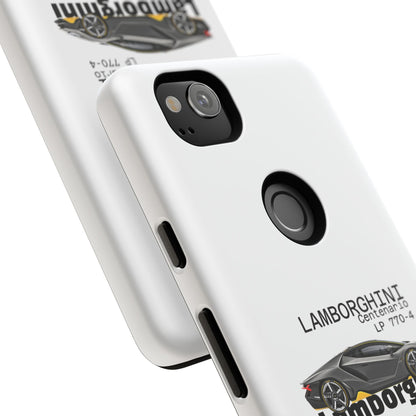Black Lamborghini Centenario LP 770-4 PHONE CASE