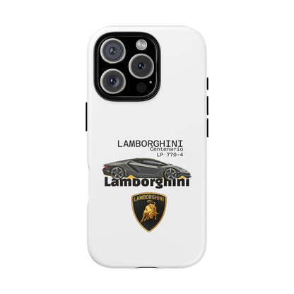 Black Lamborghini Centenario LP 770-4 PHONE CASE