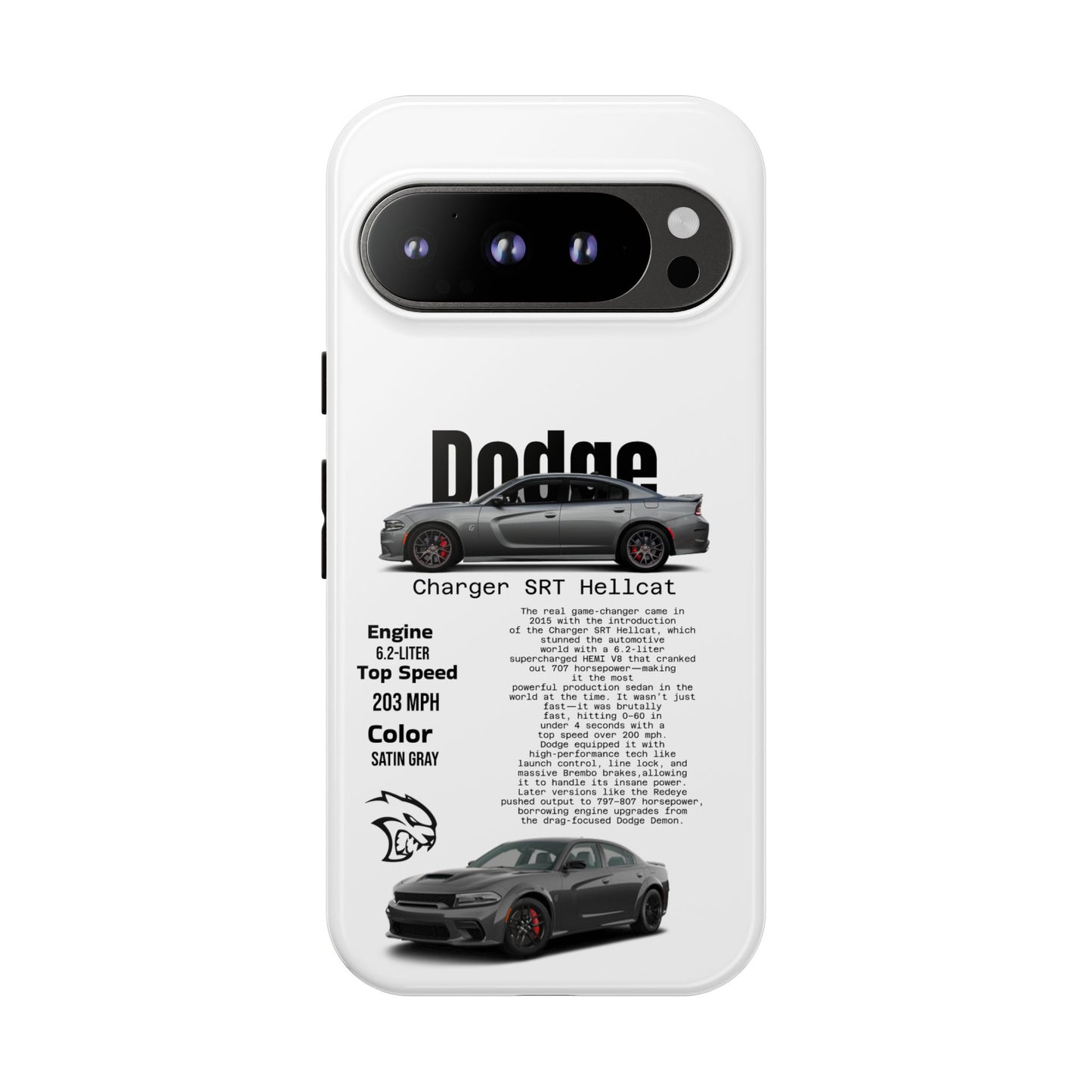 Dodge Charger SRT Hellcat Phone Case