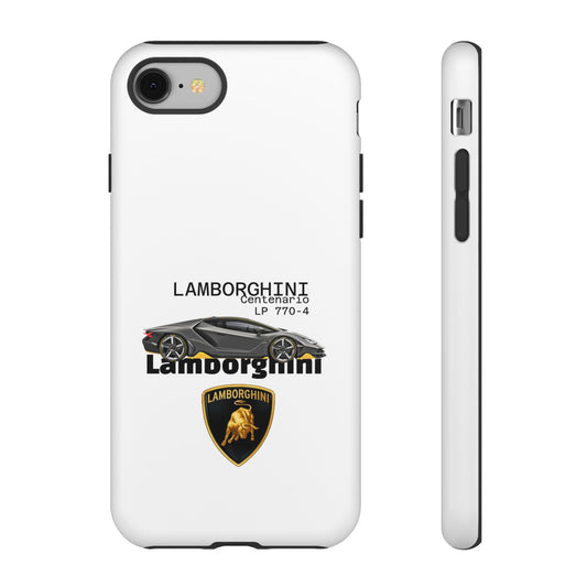 Black Lamborghini Centenario LP 770-4 PHONE CASE