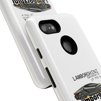 Black Lamborghini Centenario LP 770-4 PHONE CASE
