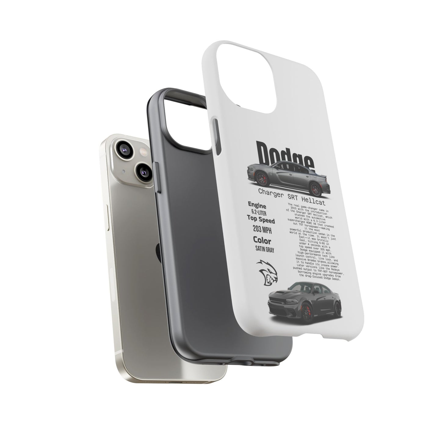Dodge Charger SRT Hellcat Phone Case