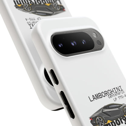 Black Lamborghini Centenario LP 770-4 PHONE CASE