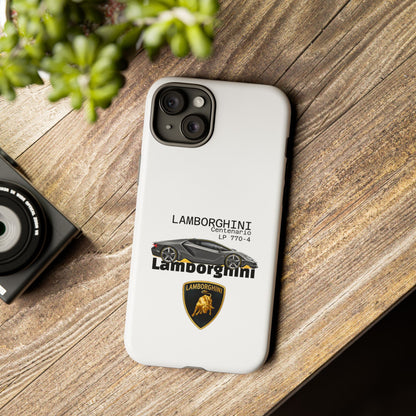 Black Lamborghini Centenario LP 770-4 PHONE CASE