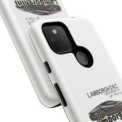 Black Lamborghini Centenario LP 770-4 PHONE CASE