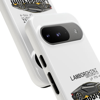 Black Lamborghini Centenario LP 770-4 PHONE CASE