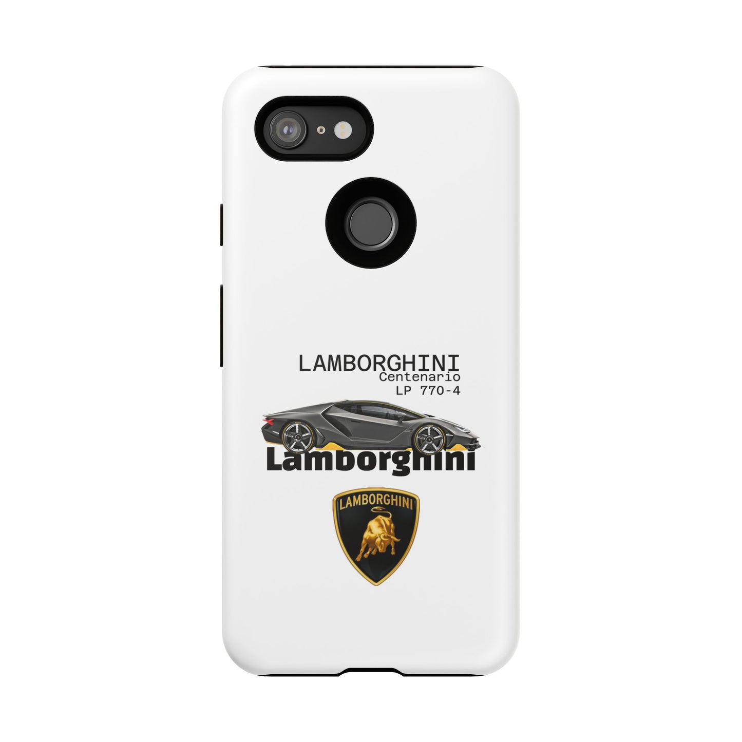 Black Lamborghini Centenario LP 770-4 PHONE CASE