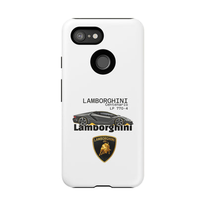 Black Lamborghini Centenario LP 770-4 PHONE CASE