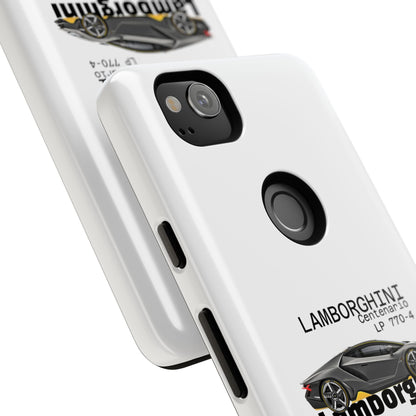 Black Lamborghini Centenario LP 770-4 PHONE CASE