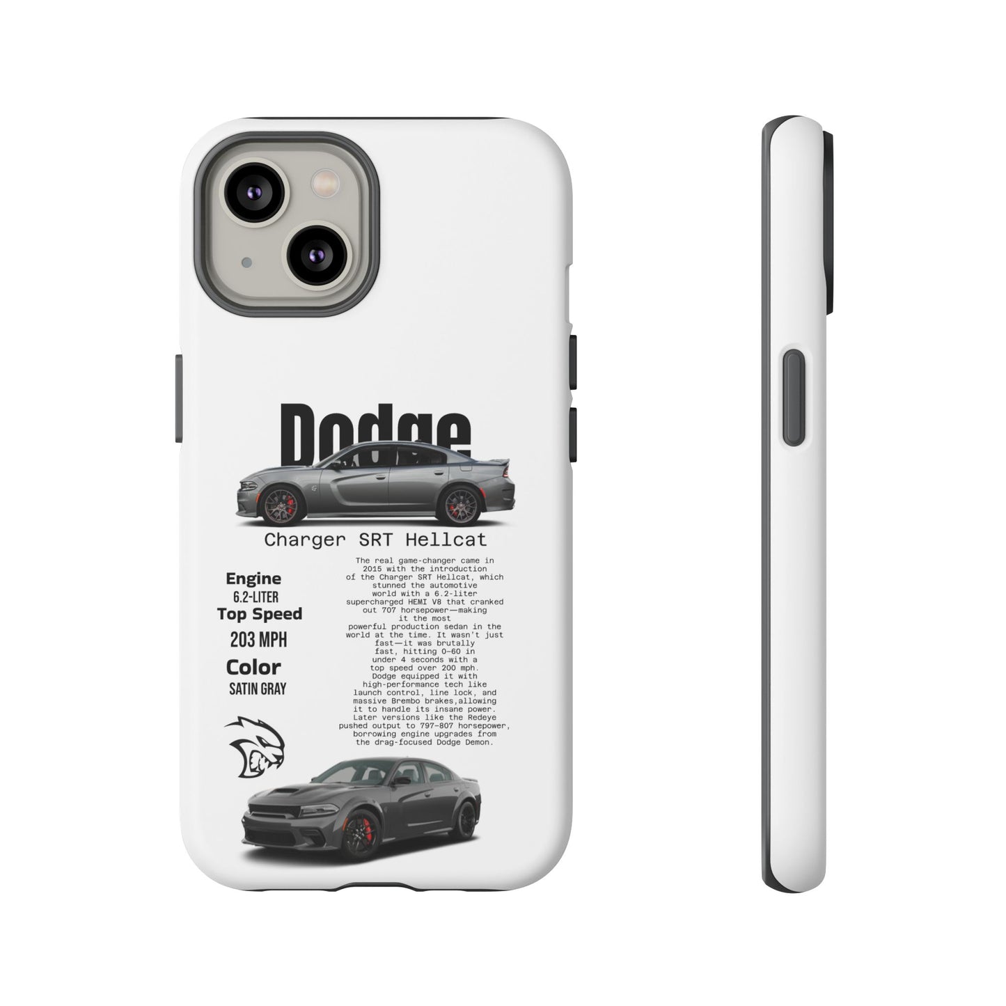 Dodge Charger SRT Hellcat Phone Case