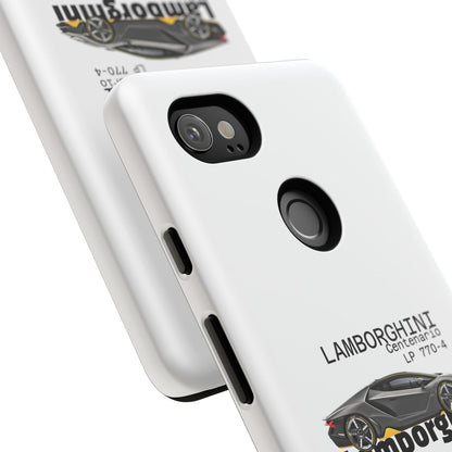 Black Lamborghini Centenario LP 770-4 PHONE CASE