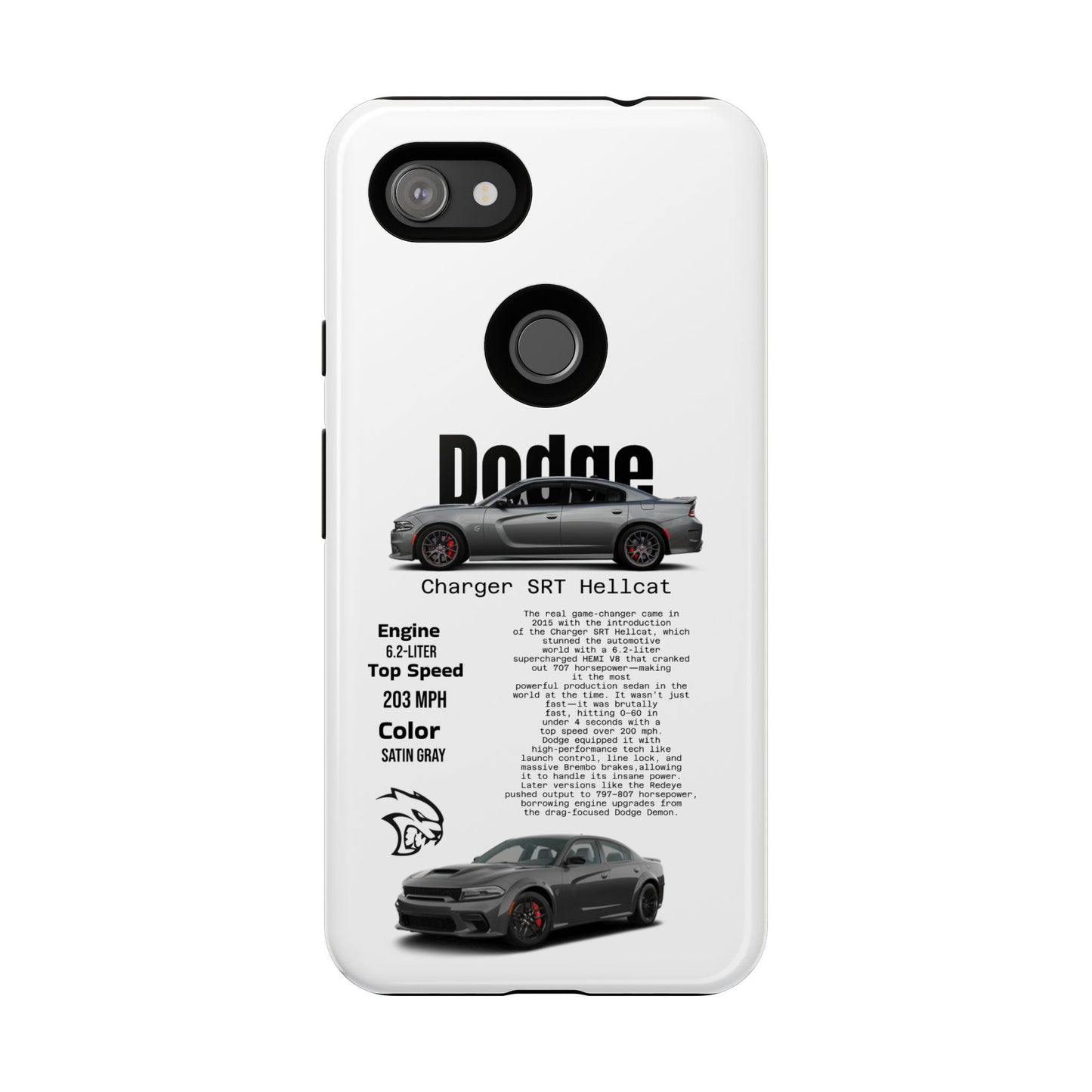 Dodge Charger SRT Hellcat Phone Case