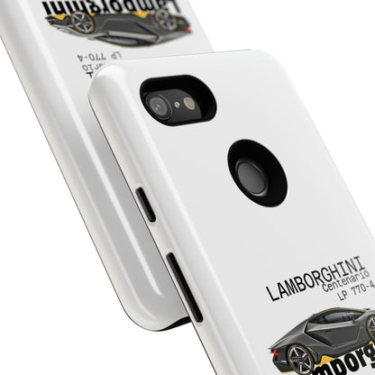 Black Lamborghini Centenario LP 770-4 PHONE CASE