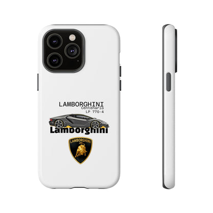 Black Lamborghini Centenario LP 770-4 PHONE CASE
