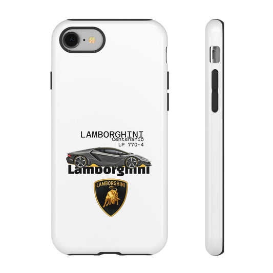 Black Lamborghini Centenario LP 770-4 PHONE CASE